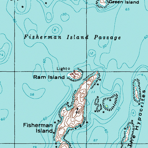 Topographic Map of Grand Banks Schooner Museum, ME