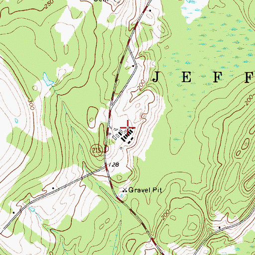 Topographic Map of Health and Welfare Camp, ME