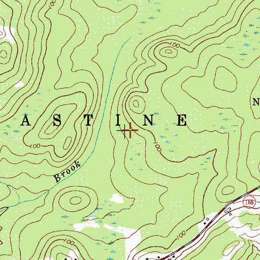 Topographic Map of Bagaduce Peninsula, ME
