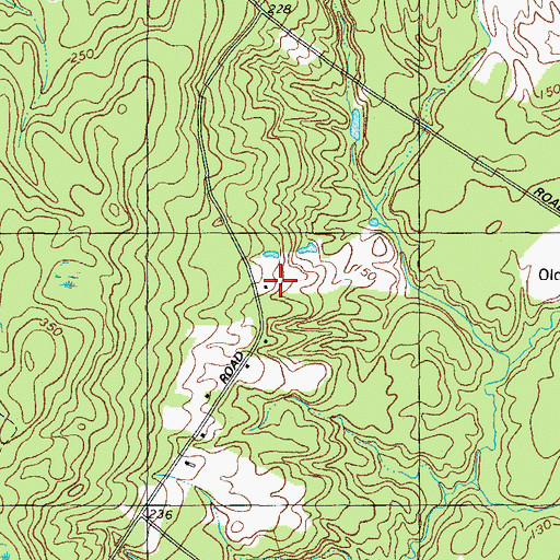 Topographic Map of Blueberry Pond Observatory, ME