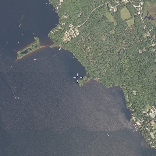 Aerial/Satellite Image of Kellys Point, ME