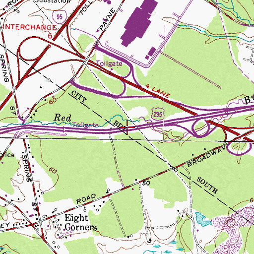 Topographic Map of Rye Pond (historical), ME