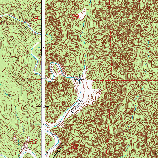 Topographic Map of Rattlesnake Gulch, CO