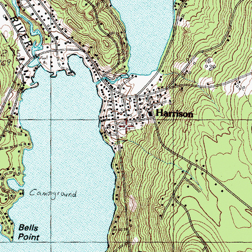Topographic Map of Seventh Day Adventist Church, ME