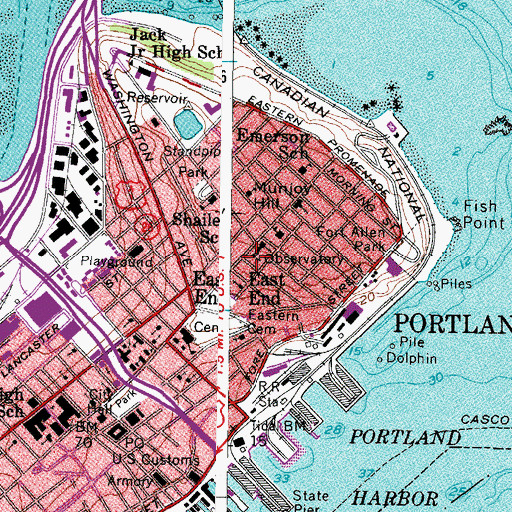 Topographic Map of Spirit Ministries Church, ME