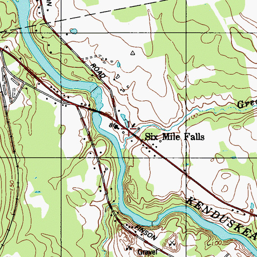 Topographic Map of Advent Christian Church, ME