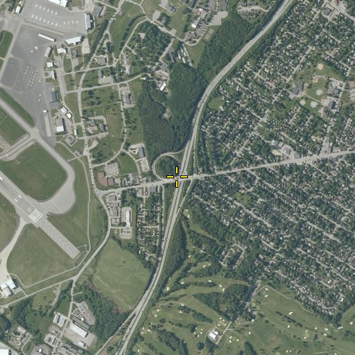 Aerial/Satellite Image of Interchange 46, ME