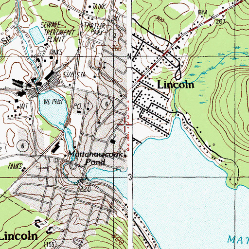 Topographic Map of Kingdom Hall of Jehovahs Witnesses, ME