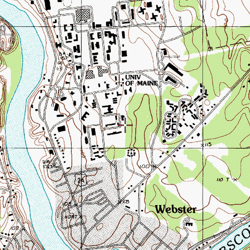 Topographic Map of McKay Archeological Laboratory, ME