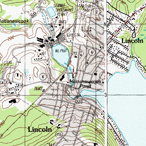 Topographic Map of Pentecostal Church of God, ME
