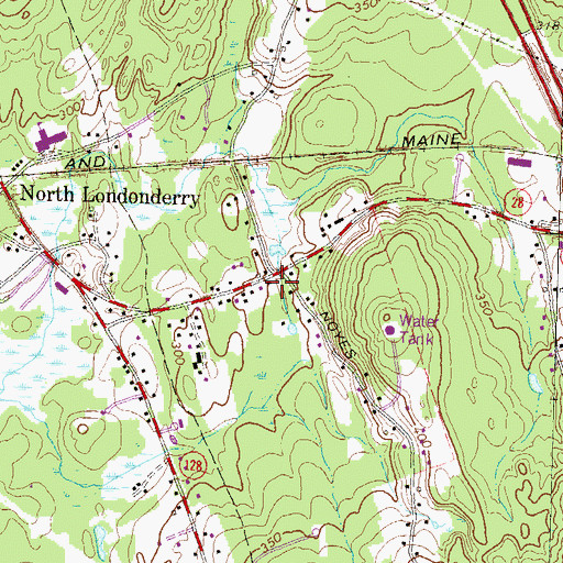 Topographic Map of Childrens Metamorphosis Museum, NH