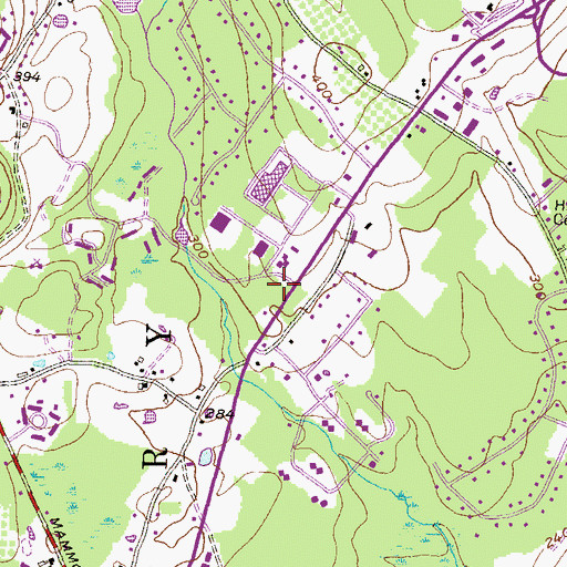 Topographic Map of Londonderry Post Office, NH