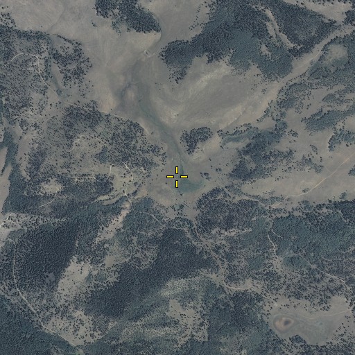 Aerial/Satellite Image of Ankele Spring, CO