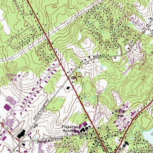 Topographic Map of Trinity Christian Assembly, NH