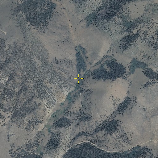 Aerial/Satellite Image of Cutler Spring, CO
