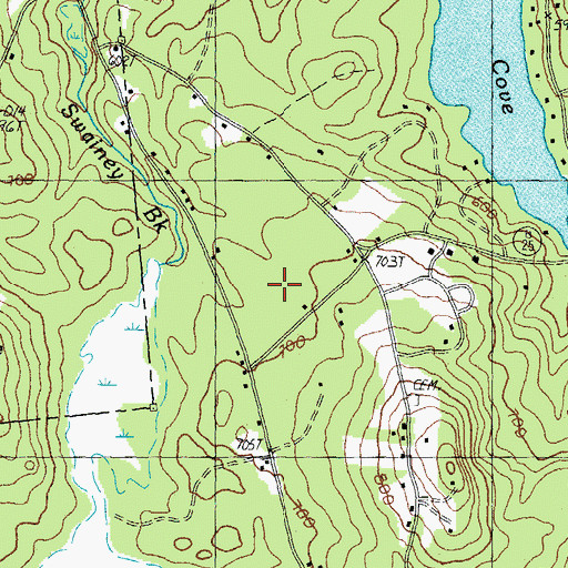 Topographic Map of Immaculate Conception Apostolic School, NH