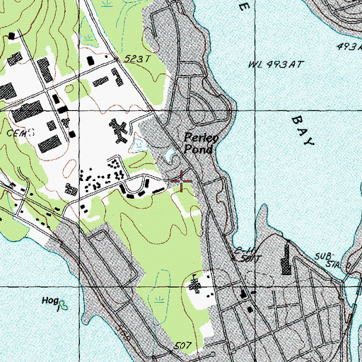 Topographic Map of Kingdom Hall of Jehovahs Witnesses, NH