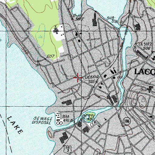 Topographic Map of Unitarian Universalist Society, NH