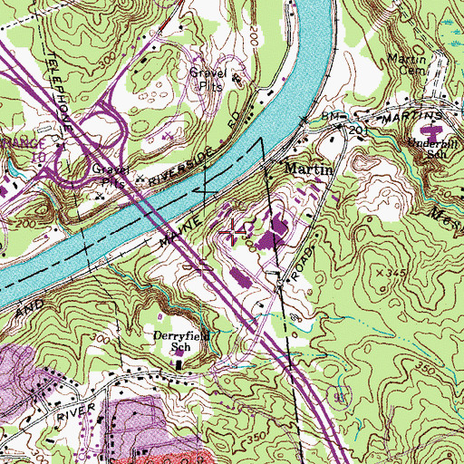 Topographic Map of Greeby House, NH