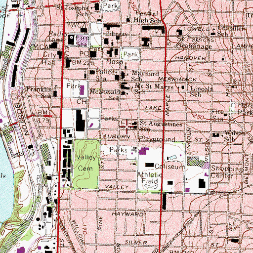 Topographic Map of Hope Tabernacle, NH