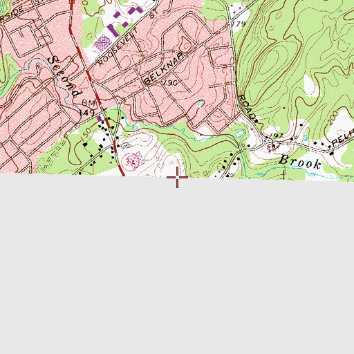 Topographic Map of Nottingham West Elementary School, NH