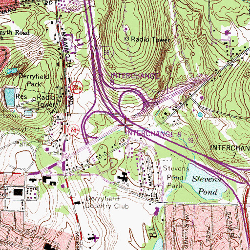 Topographic Map of Sisters of the Precious Blood Monastery, NH