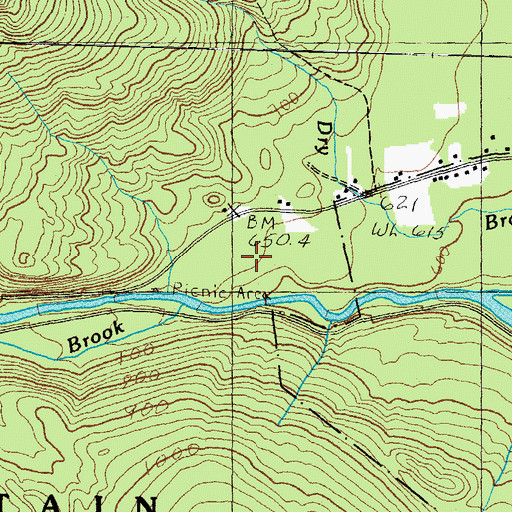 Topographic Map of Dugway Forest Camp, NH