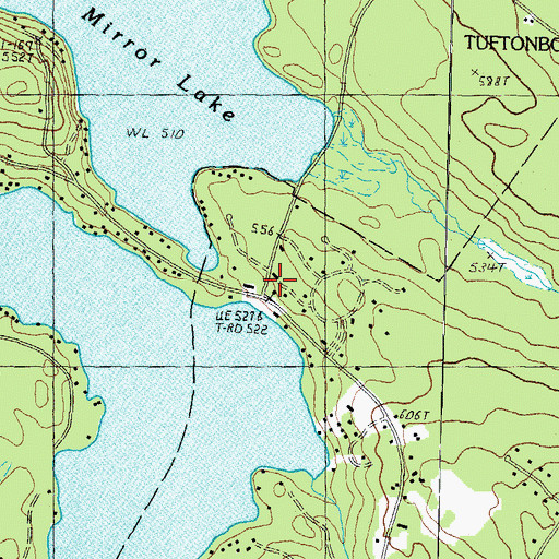 Topographic Map of Libby Museum, NH