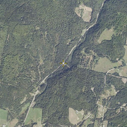 Aerial/Satellite Image of Beaver Brook Wayside Area, NH