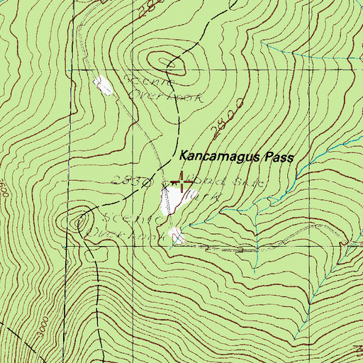Topographic Map of C L Graham Wangan Ground Picnic Area, NH
