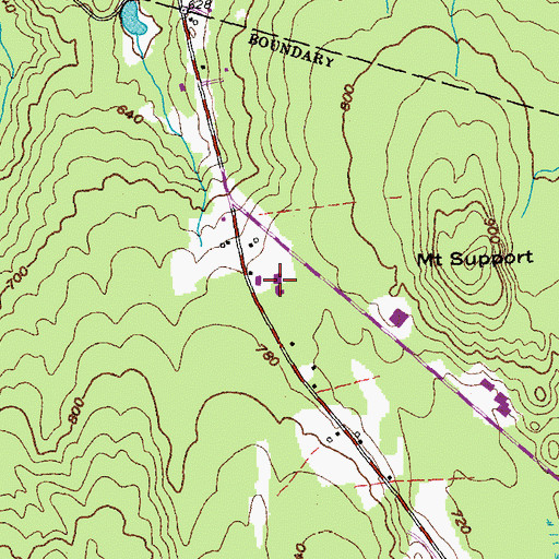 Topographic Map of Centerra Business Park, NH