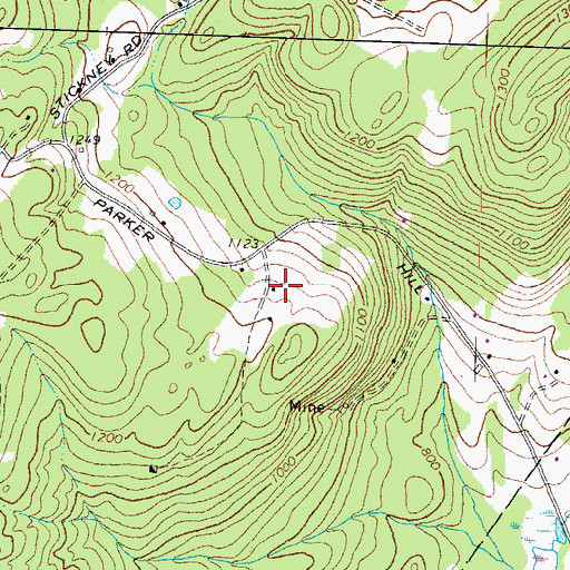 Topographic Map of Clough Hill School (historical), NH
