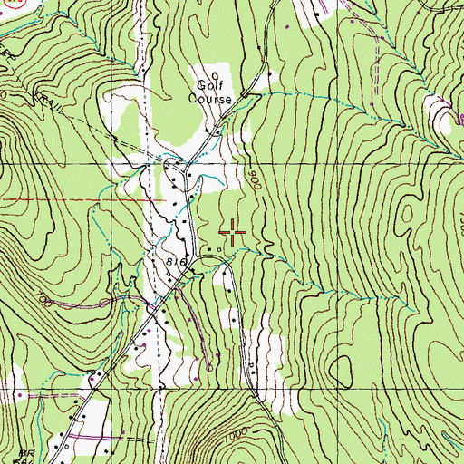 Topographic Map of Interchange 26, NH