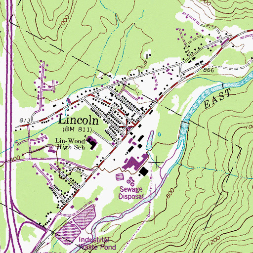 Topographic Map of Saint Josephs Catholic Church, NH