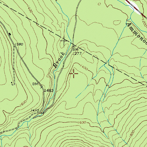 Topographic Map of Wildwood Civilian Conservation Corps Campground (historical), NH