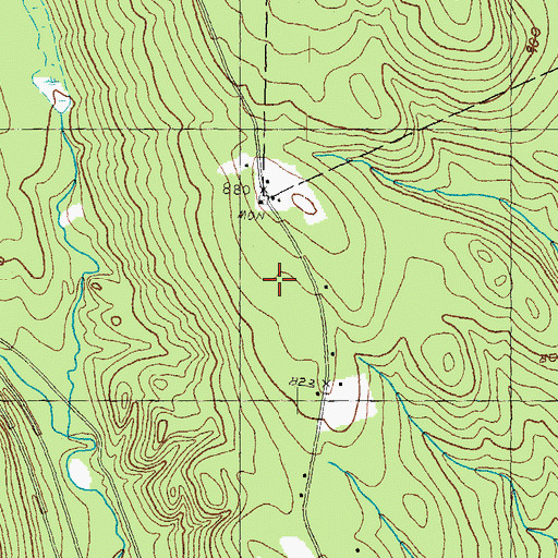 Topographic Map of Magdalen College, NH