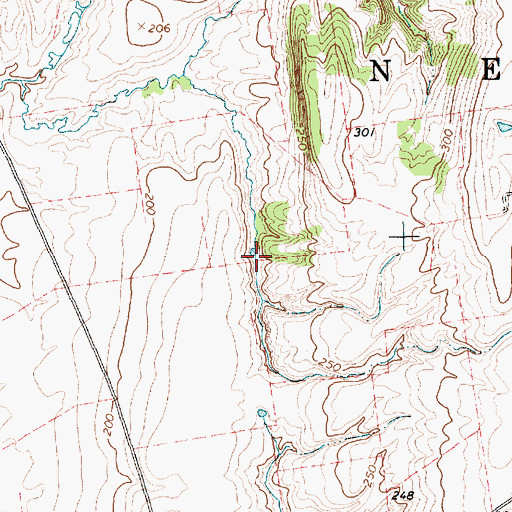 Topographic Map of Quaker Cemetery, VT