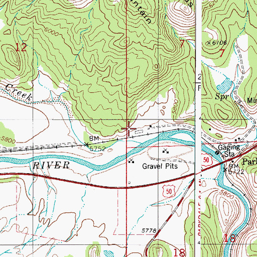 Topographic Map of Fink, CO