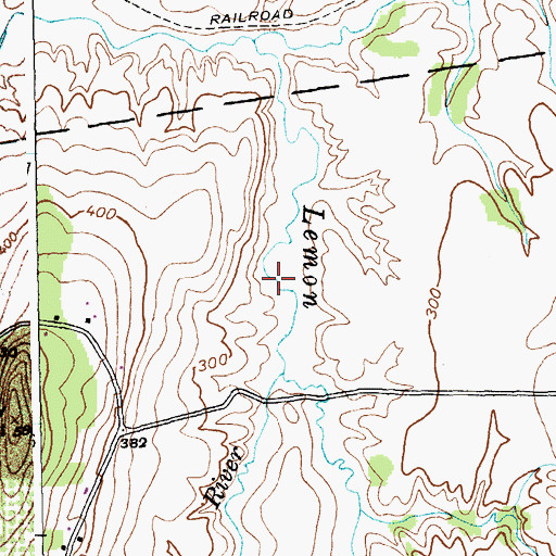 Topographic Map of Richville Wildlife Management Area, VT