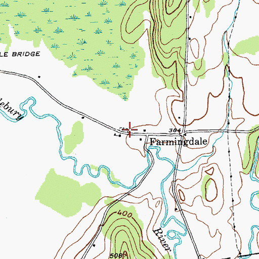 Topographic Map of Seeley Cemetery, VT