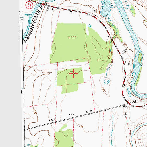 Topographic Map of Weybridge Municipal Forest, VT