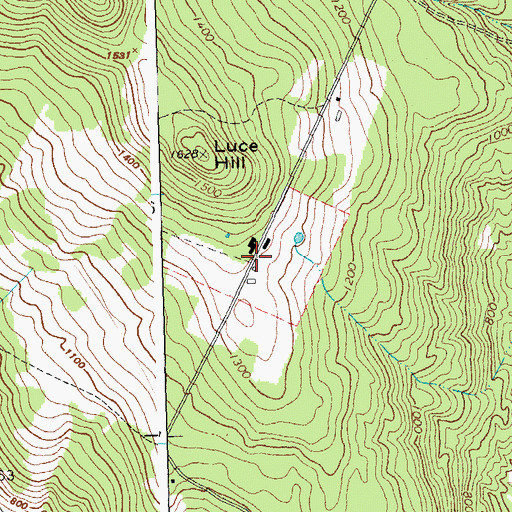 Topographic Map of Trapp Family Cemetery, VT
