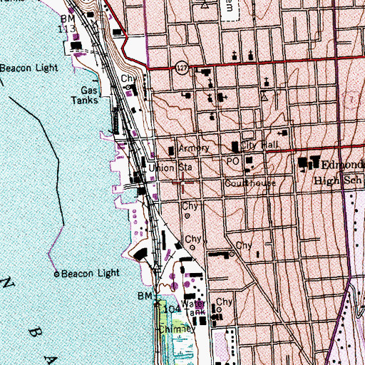 Topographic Map of District School Number 8 (historical), VT