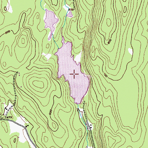 Topographic Map of Essex Junction Village Municipal Forest, VT