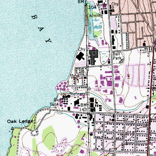 Topographic Map of Saint Johns Club, VT