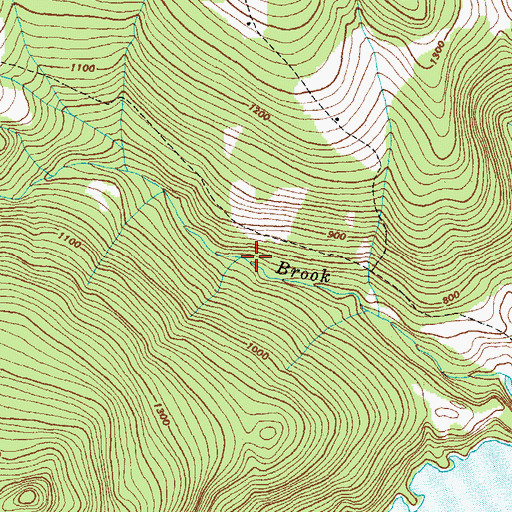Topographic Map of Kenyon Sawmill (historical), VT