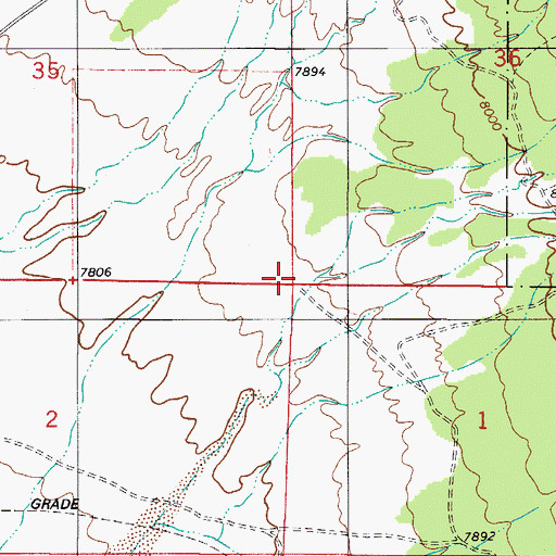 Topographic Map of Hutchinson Homestead, CO