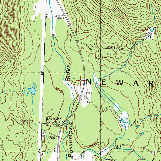 Topographic Map of Howard Family Cemetery, VT