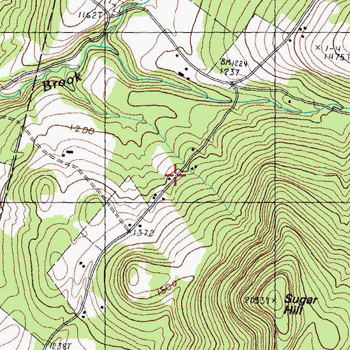 Topographic Map of North Kirby, VT
