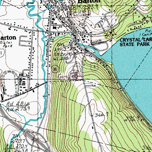 Topographic Map of Cemetery Hill, VT